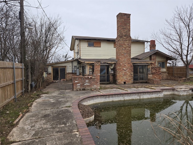 view of back of house