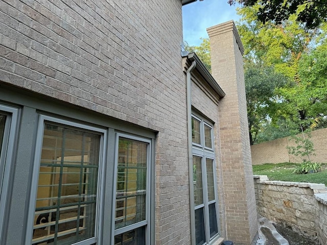 view of side of property