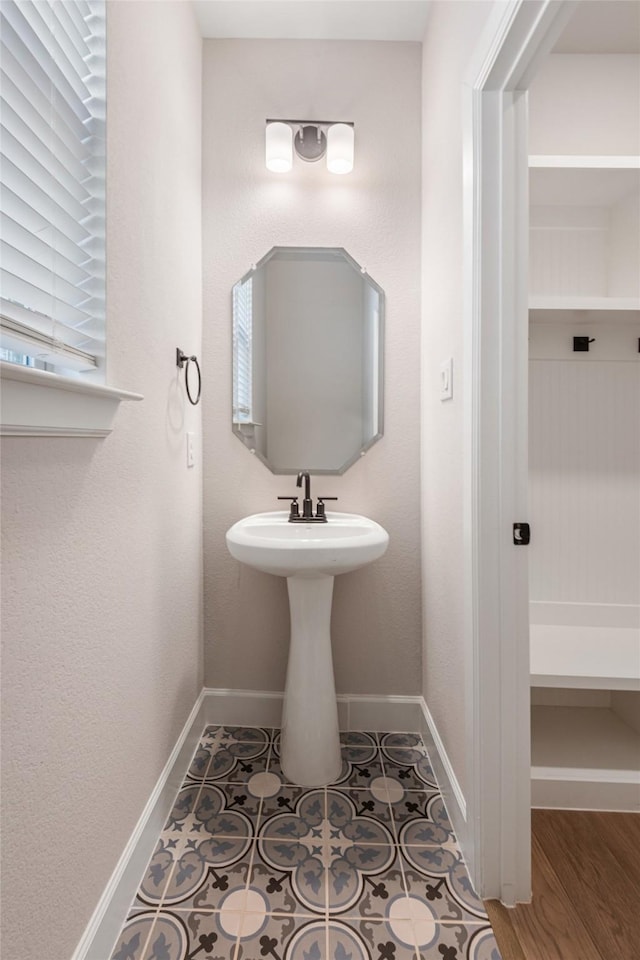 bathroom featuring tile patterned floors