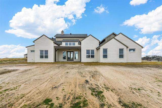 view of back of property