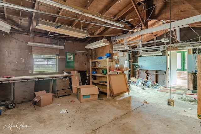 164 Ruth, Haughton, LA 71037 - basement with a workshop area