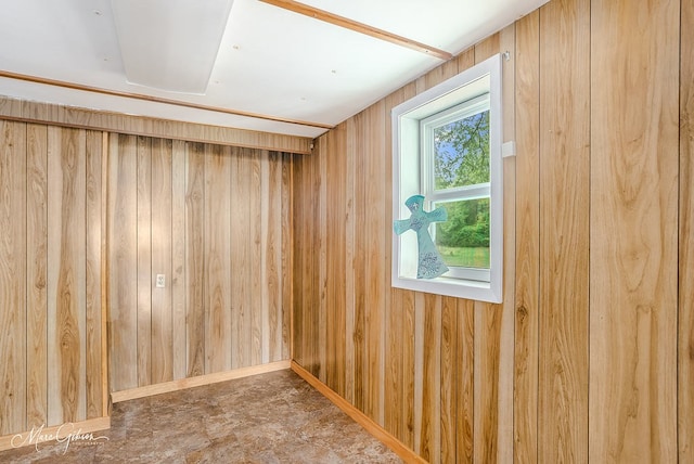 164 Ruth, Haughton, LA 71037 - unfurnished room featuring wood walls