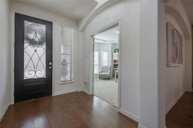 509 Christie Xing, Celina, TX 75009 - foyer featuring dark hardwood / wood-style flooring