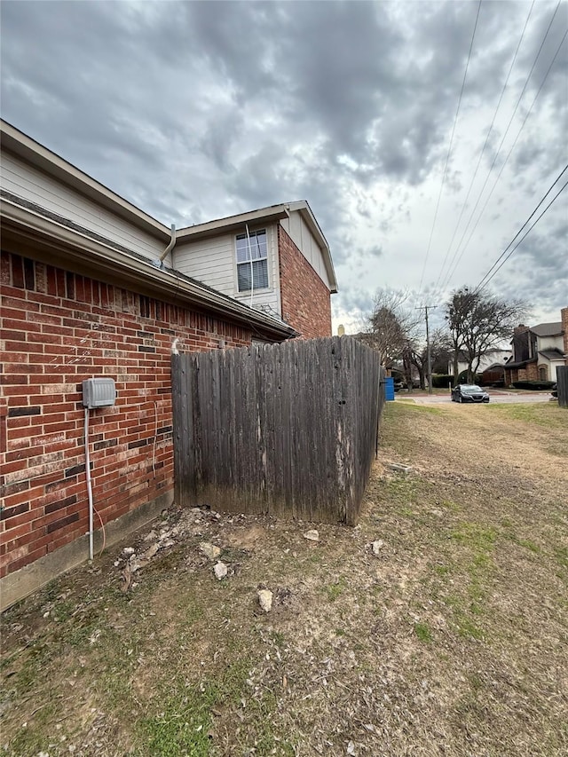 view of side of home