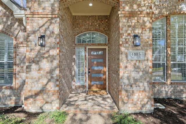 view of property entrance