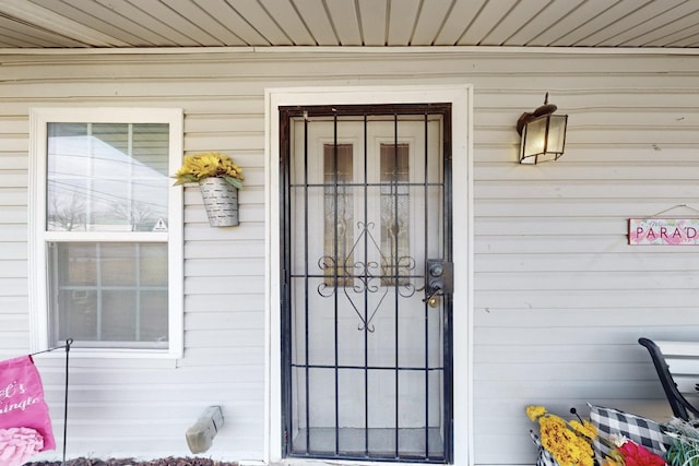 view of property entrance