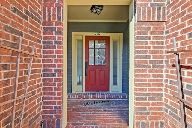 view of entrance to property