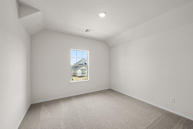 371 Freestall Dr, Midlothian, TX 76065 - additional living space with lofted ceiling, carpet floors, and baseboards