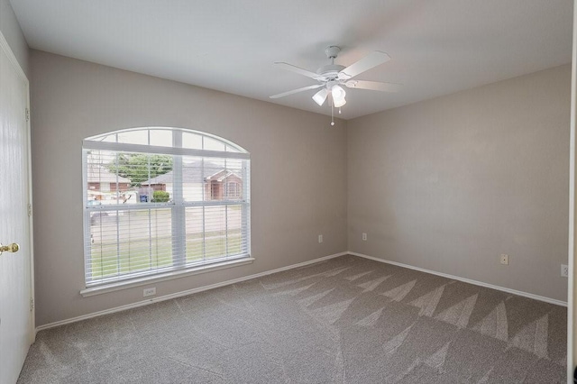 1013 Caleb St, Burleson, TX 76028 - unfurnished room with carpet floors and ceiling fan