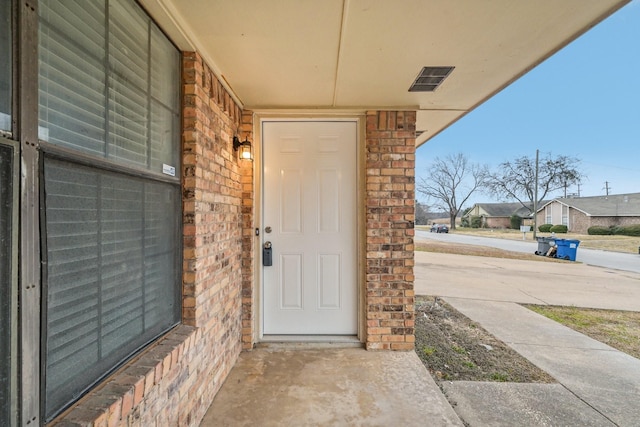 view of property entrance