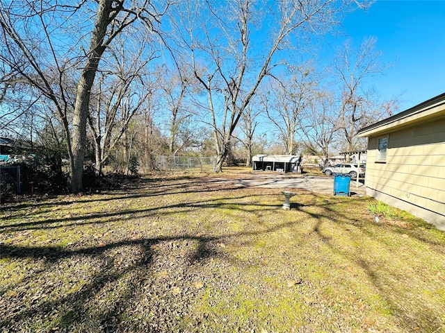 view of yard