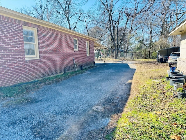 view of property exterior