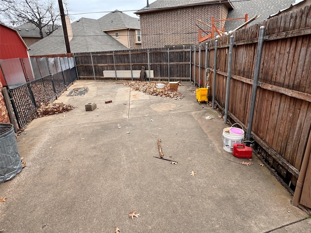 view of patio with central air condition unit