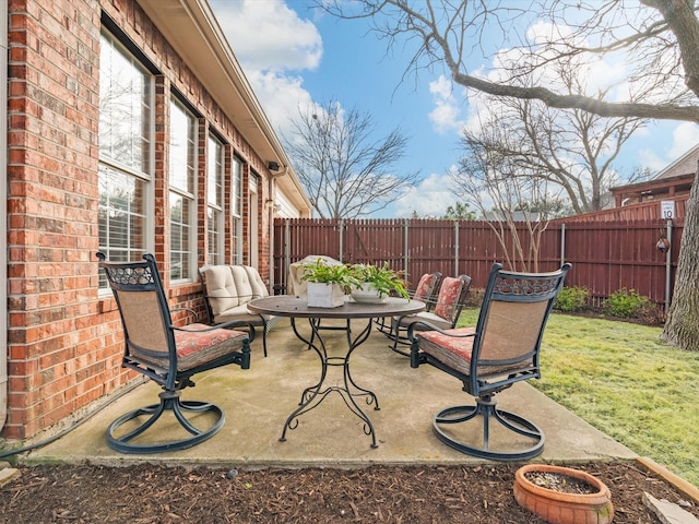 view of patio