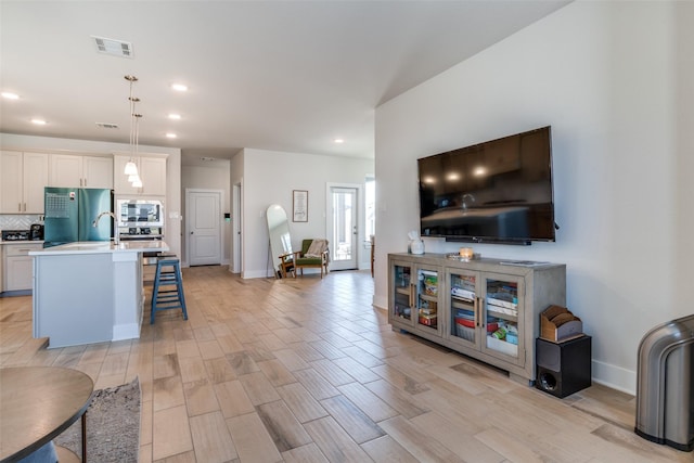 view of living room