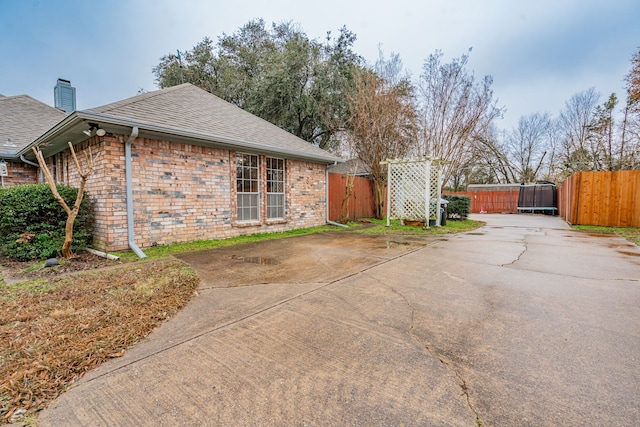 view of property exterior