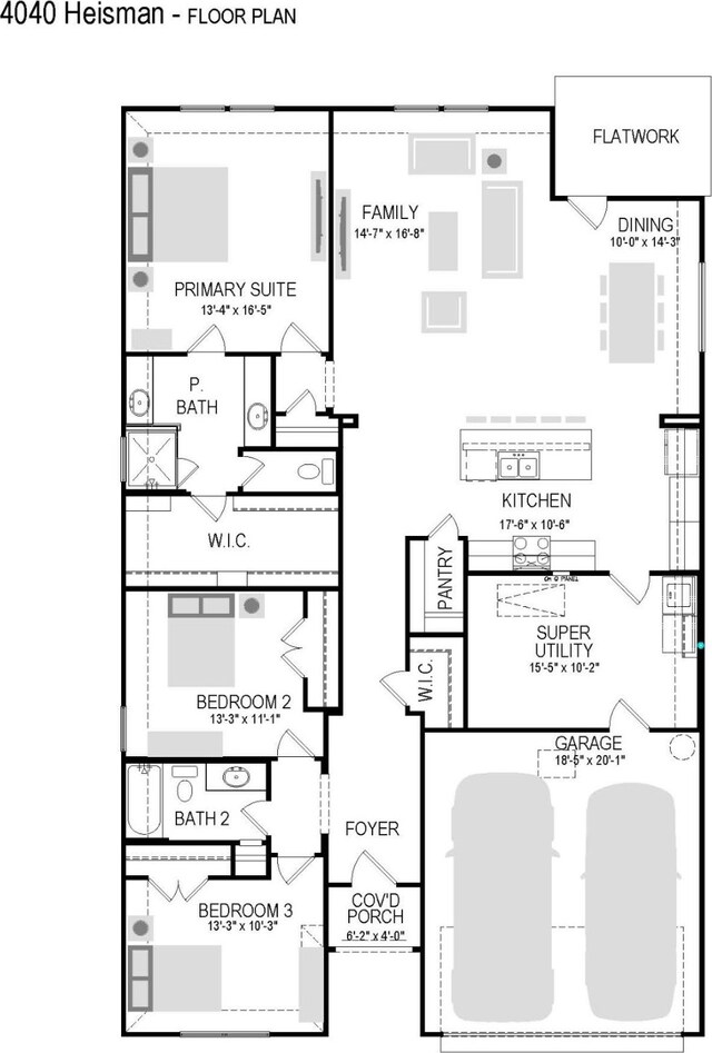 706 River Ln, Lavon, TX 75166 - home floor plan