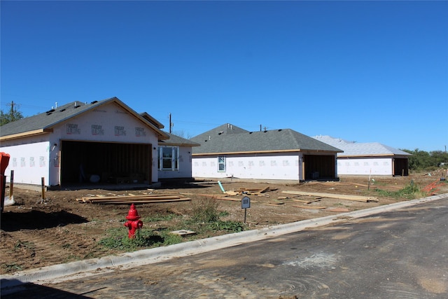 view of property in mid-construction