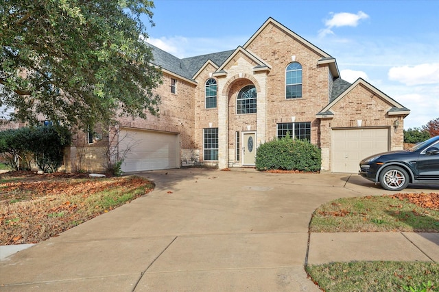 front of property featuring a garage