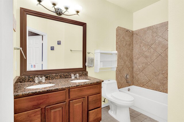 interior space featuring light tile patterned flooring, lofted ceiling, ornamental molding, and pendant lighting