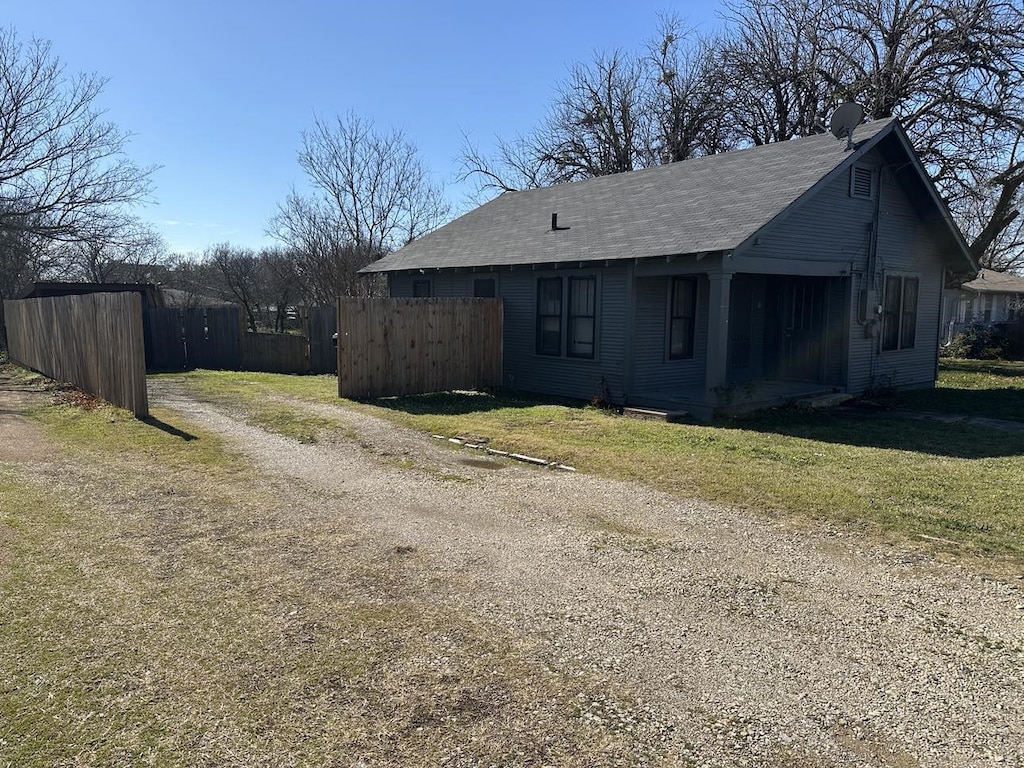 view of property exterior