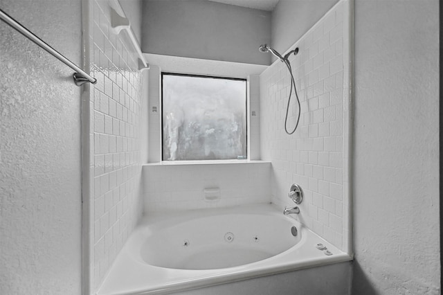 bathroom with shower / bathing tub combination