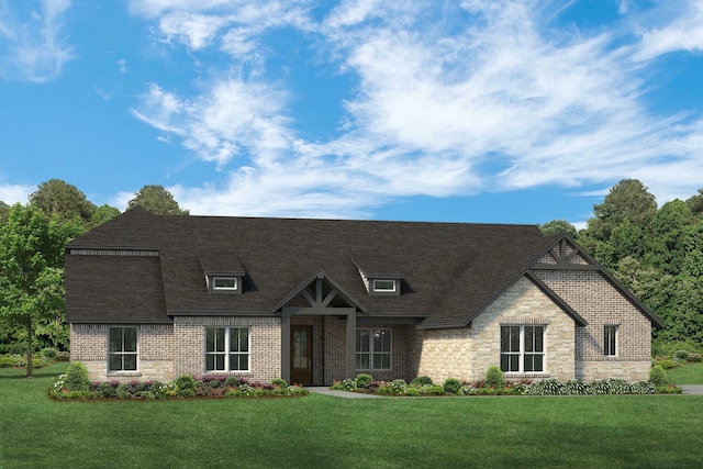 2001 Woodland Rd, Weatherford, TX 76088 - view of front facade with a front yard