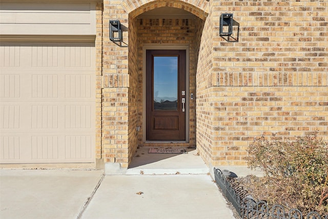 view of property entrance