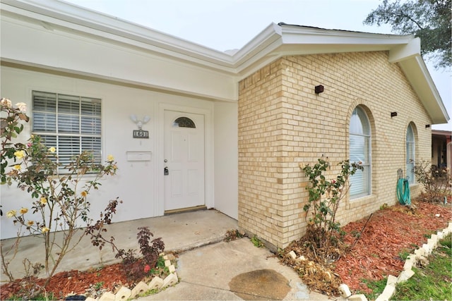 view of property entrance