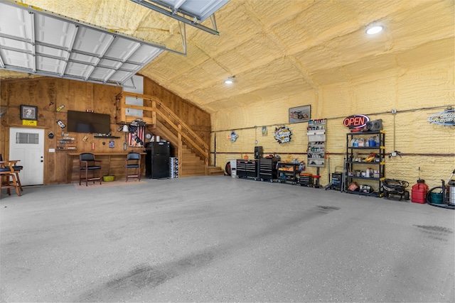 86593 N State Highway 289, Pottsboro, TX 75076 - garage featuring a workshop area