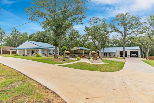 86593 N State Highway 289, Pottsboro, TX 75076 - view of property's community with an outdoor structure and a yard