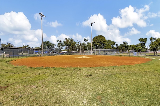 surrounding community featuring a yard