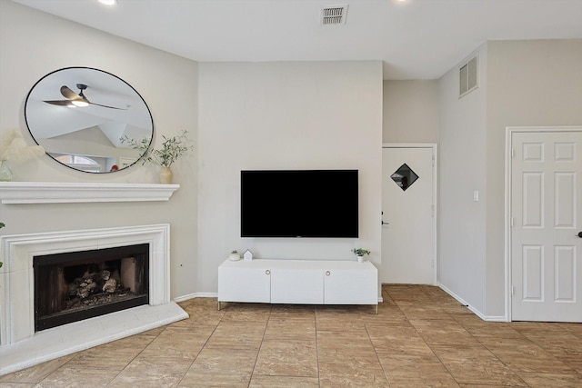 view of unfurnished living room