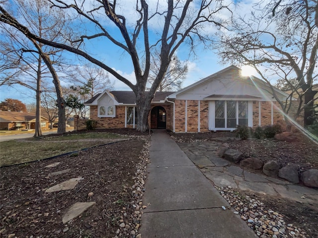 view of ranch-style house