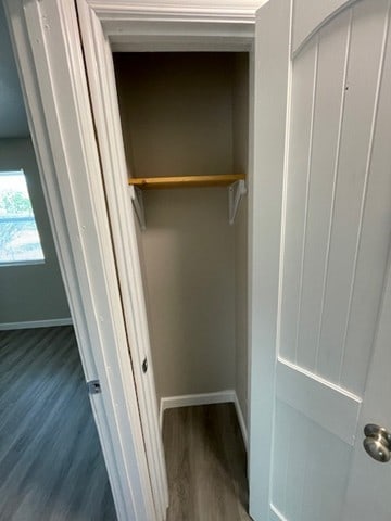 view of closet