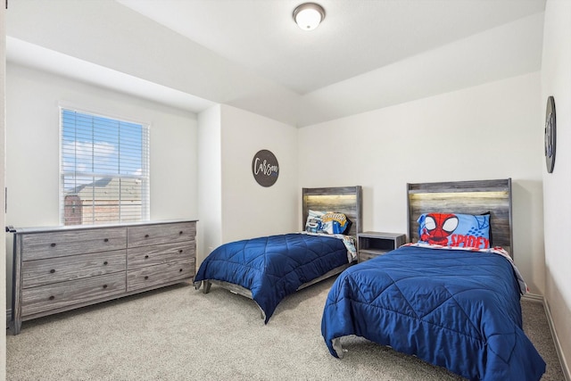 bedroom featuring carpet floors