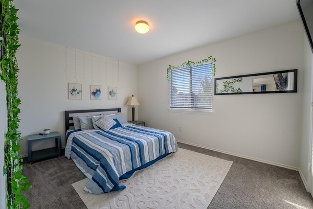 7935 Faithful Trl, Dallas, TX 75237 - carpeted bedroom featuring baseboards