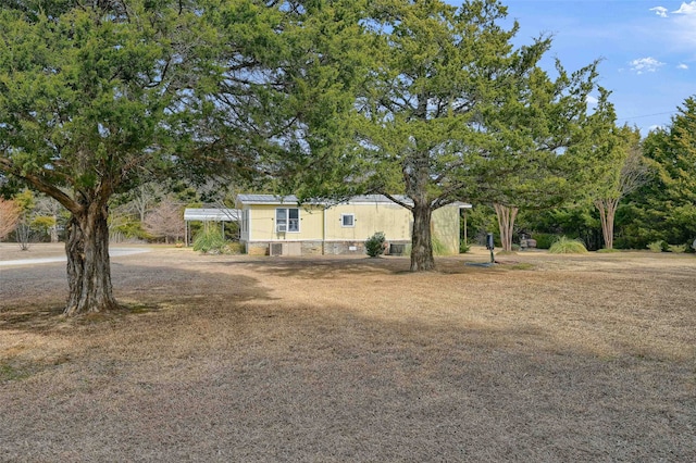 view of manufactured / mobile home