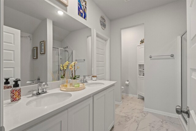 2313 Atlantic Ave, Anna, TX 75409 - bedroom with ceiling fan, connected bathroom, and light colored carpet