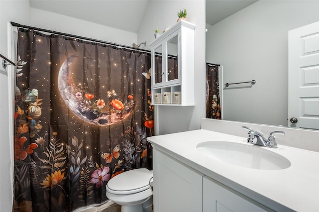 2313 Atlantic Ave, Anna, TX 75409 - full bath featuring vanity, toilet, and a shower with curtain