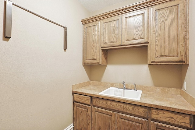 kitchen featuring sink