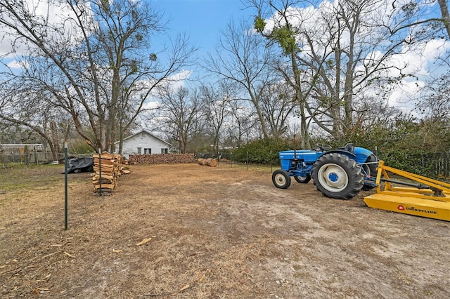 view of yard