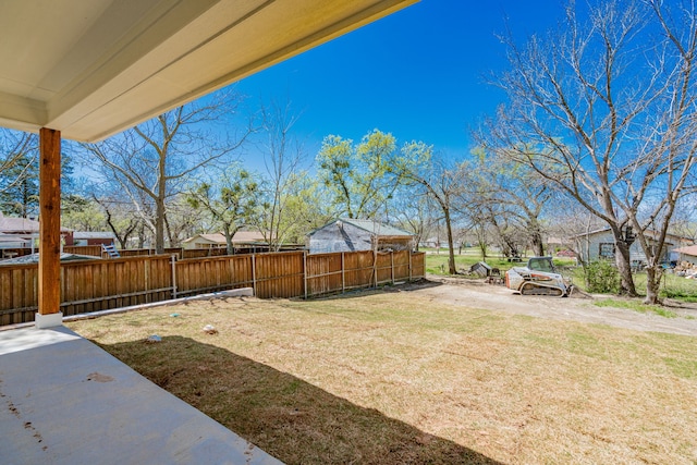 308 Santa Fe, Wolfe City, TX 75496 - view of yard featuring fence