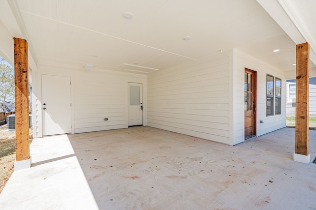 308 Santa Fe, Wolfe City, TX 75496 - view of patio / terrace with a carport