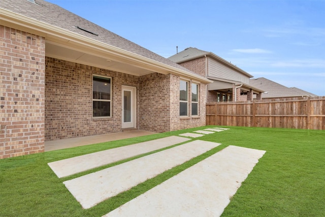 exterior space with a patio area