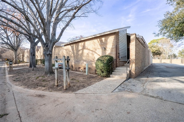 view of property exterior