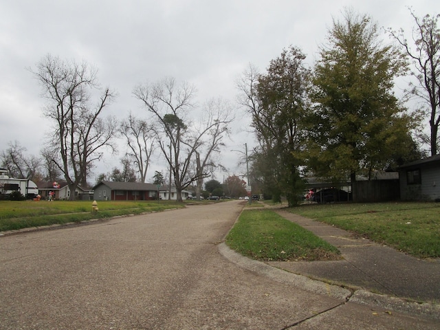 view of road