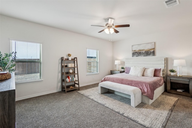 3253 Trails End Rd, Aubrey, TX 76227 - bedroom featuring visible vents, baseboards, carpet floors, and multiple windows
