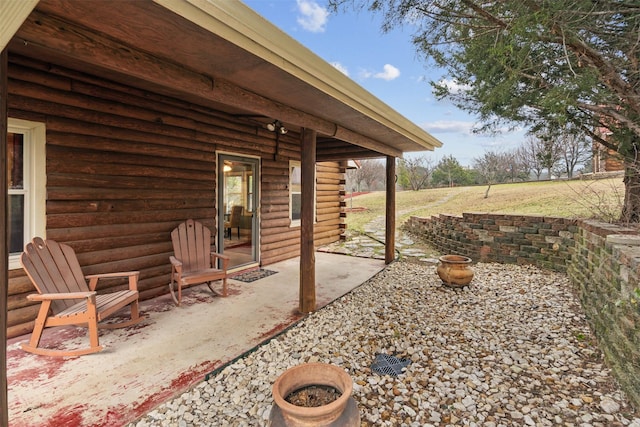 view of patio