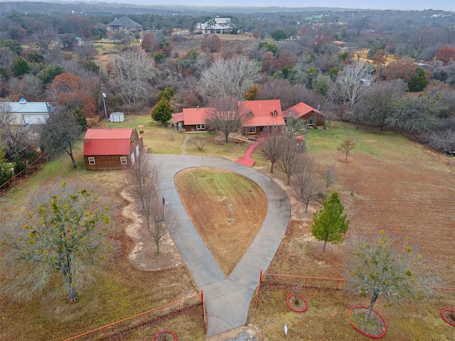 aerial view